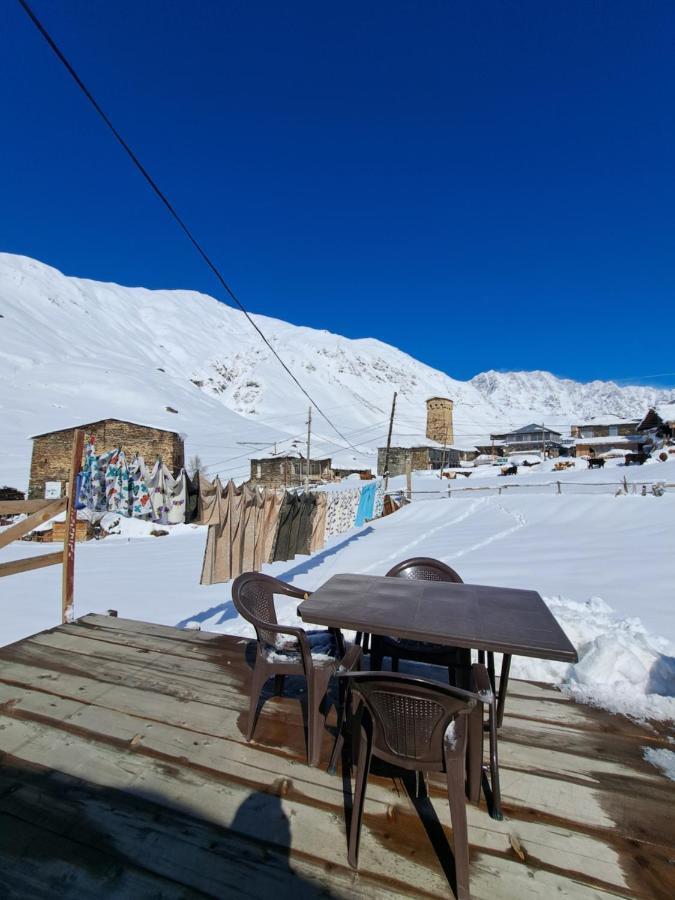 Chvibiani Guesthouse&Bar Ushguli Eksteriør billede